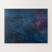 Abstract galaxy Glitter Paint Patroon Legpuzzel (Horizontaal)