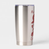 Abstract Gamer Fun Broken Meeple Gamer Thema Geïsoleerde Drinkbeker (Voorkant)