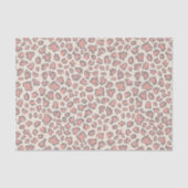 Abstract Garden Confetti | Pattern Blush Peach Tissuepapier (Voorkant)