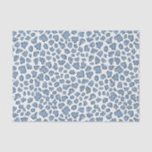 Abstract Garden Confetti | Pattern Dusty Bluebell Tissuepapier (Voorkant)