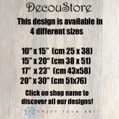 Abstract Garden Decoupage Tissuepapier