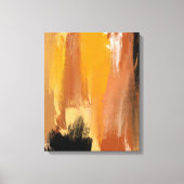 Abstract geaarde aarde canvas afdruk (Voorkant)