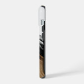 Abstract gebergte iPhone 15 case (Linkerkant)