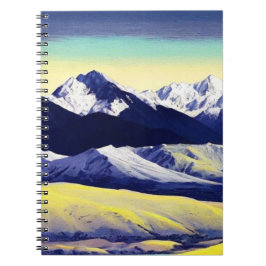 Abstract gebergte | Notitieboek Journal