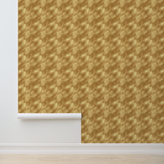 Abstract Geborstelde Goud Textuur Behang (Applicatie)
