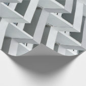 Abstract gebouw cadeaupapier (Hoek)