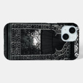 Abstract gebouw zwart-wit Case-Mate iPhone case (Achterkant (horizontaal))