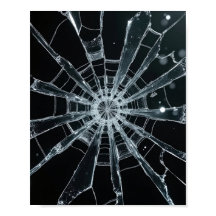 Abstract Gebroken Glas Textuur Gebroken Web Barst