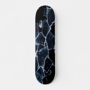Abstract Gebroken IJs Versplinterd Ontwerp Persoonlijk Skateboard