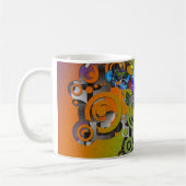 abstract Gecko Koffiemok (Links)
