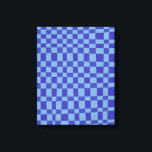 Abstract Gecontroleerd patroon van vormen in blauw Canvas Afdruk<br><div class="desc">Abstract Gecontroleerd patroon van Vormen in Blauw Canvas Afdrukken</div>