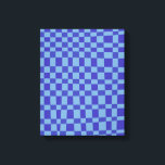 Abstract Gecontroleerd patroon van vormen in blauw Canvas Afdruk<br><div class="desc">Abstract Gecontroleerd patroon van Vormen in Blauw Canvas Afdrukken</div>