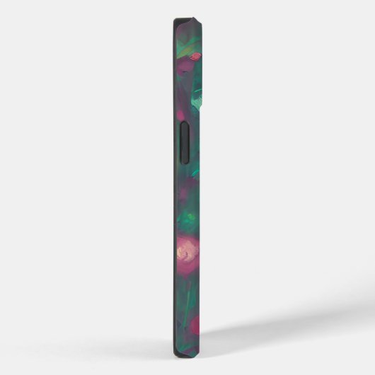 Abstract gedempte rode rozen Case-Mate iPhone case (Achterkant / Rechts)