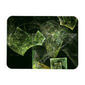 Abstract gedraaid saldo Kunstgewicht Magnet Magneet (Horizontaal)