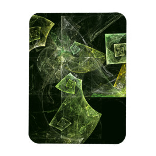 Abstract gedraaid saldo Kunstgewicht Magnet Magneet
