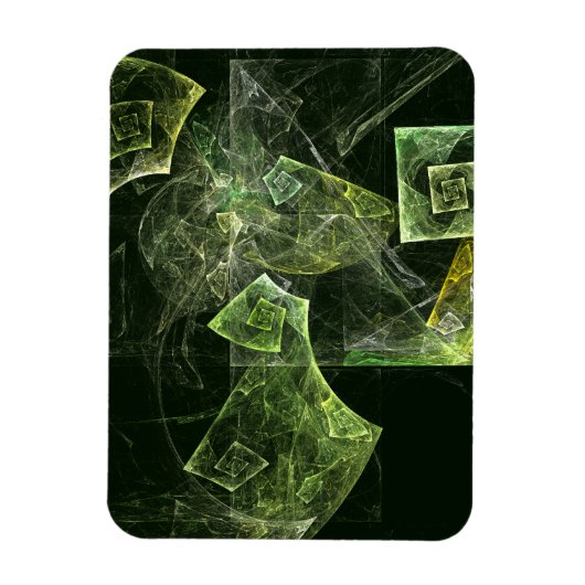 Abstract gedraaid saldo Kunstgewicht Magnet Magneet (Verticaal)