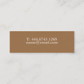 Abstract Geel Groen Visitekaartje (Achterkant)