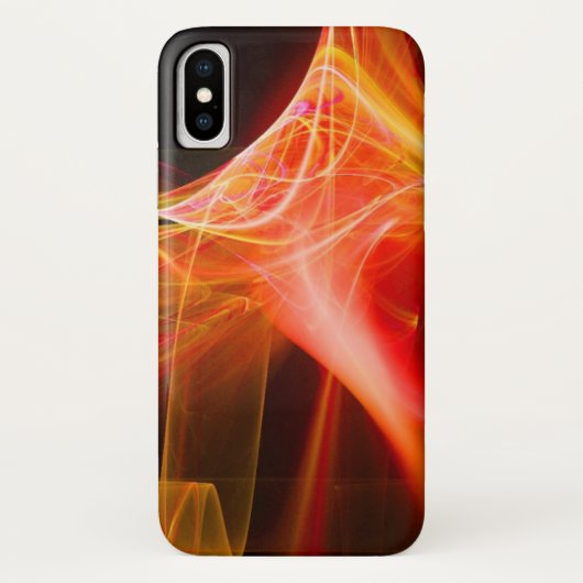ABSTRACT GEEL ORANJE FRACTALE ZWISSELS Case-Mate iPhone CASE (Achterkant)