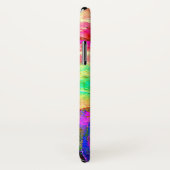 Abstract geel roze waterverf bloemenschilderij Case-Mate iPhone case (Achterkant / rechts)