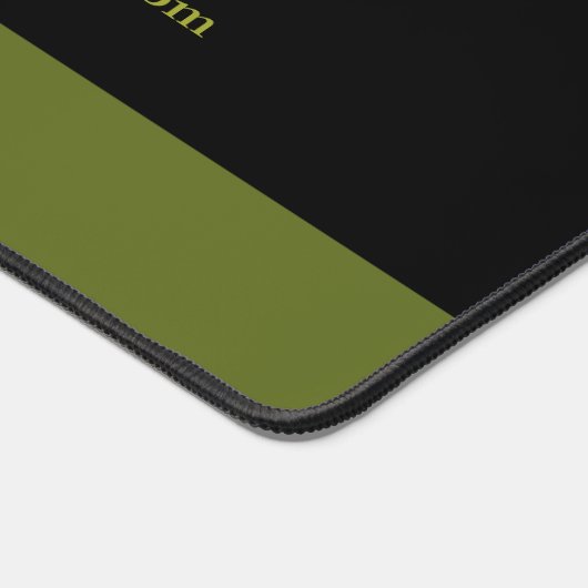 Abstract geel tandvlees bureaumat (Hoek)