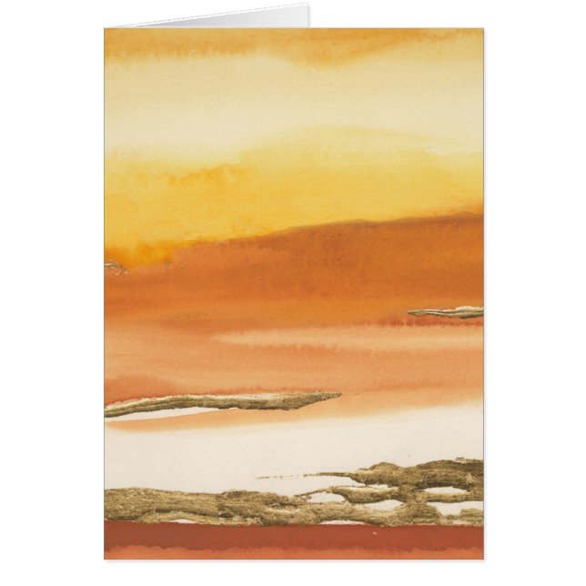 Abstract geGilde Amber I v2 Print (Voorkant)