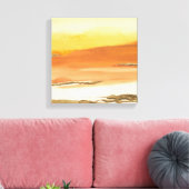 Abstract geGilde Amber I v2 Print (Insitu (Woonkamer))