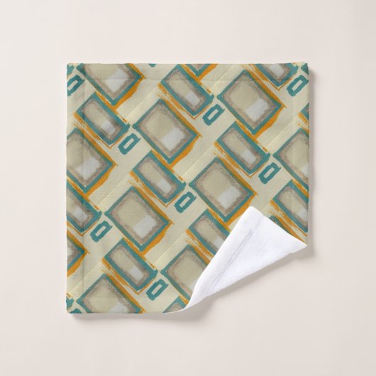 Abstract geïnspireerd door Zacht en Vet Rothko Bad Handdoek (Wasdoekje)