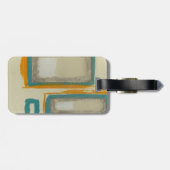 Abstract geïnspireerd door Zacht en Vet Rothko Bagagelabel (Achterkant horizontaal)