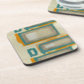 Abstract geïnspireerd door Zacht en Vet Rothko Onderzetter (Linkerzijde)