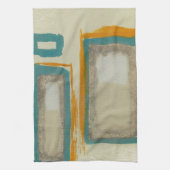 Abstract geïnspireerd door Zacht en Vet Rothko Theedoek (Verticaal)