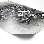 Abstract geïnspireerd. Een cluster van hoeken Foto Afdruk (Hoek)