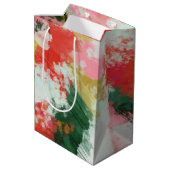 Abstract gejuich medium cadeauzakje (Achterkant Gekanteld)