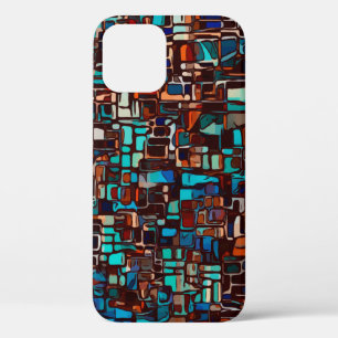 abstract gekleurd glas Case-Mate iPhone case