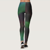 Abstract gekleurd leggings (Achterkant)