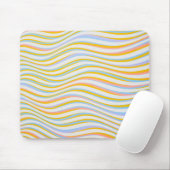 Abstract gekleurd met striping muismat (Met muis)