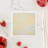 Abstract gekleurd met striping servet (Insitu)