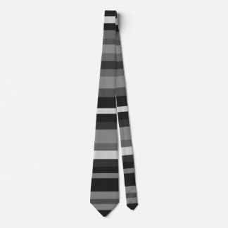 Abstract gekleurd patroon met strips stropdas