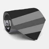 Abstract gekleurd patroon met strips stropdas (Opgerold)