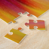 Abstract gekleurd swirls Lijst Uw foto toevoegen Legpuzzel (Zijkant)