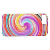 Abstract gekleurd Twist Art Background #2 Case-Mate iPhone Case (Achterkant (Horizontaal))