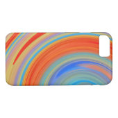 Abstract gekleurd Twist Art Background #7 Case-Mate iPhone Case (Achterkant (Horizontaal))