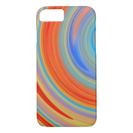 Abstract gekleurd Twist Art Background #7 Case-Mate iPhone Case (Achterkant)