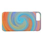 Abstract gekleurd Twist Art Background #8 Case-Mate iPhone Case (Achterkant (Horizontaal))