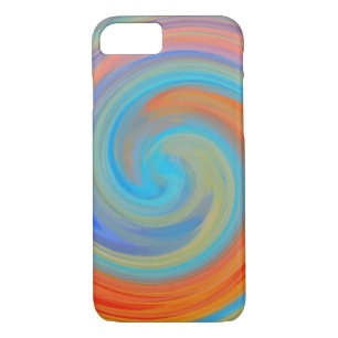 Abstract gekleurd Twist Art Background #8 Case-Mate iPhone Case