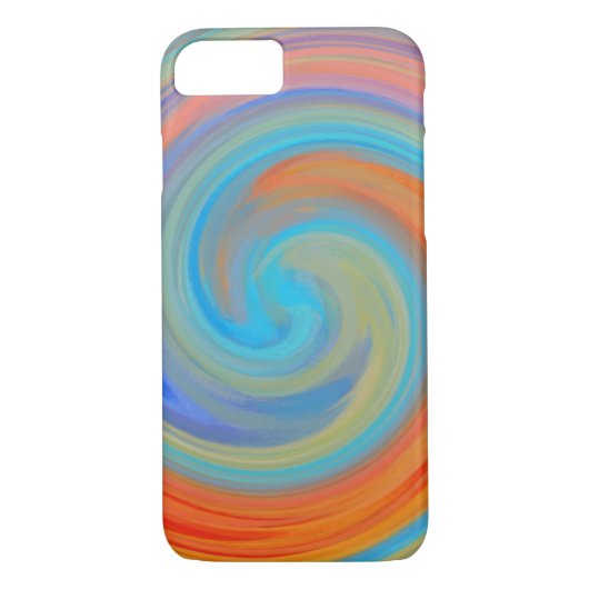 Abstract gekleurd Twist Art Background #8 Case-Mate iPhone Case (Achterkant)