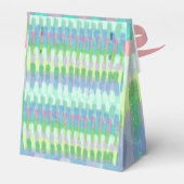 Abstract gekleurde doos bedankdoosjes (Achterkant)