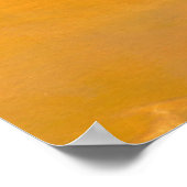 Abstract gekleurde Golden Grunge Poster (Hoek)