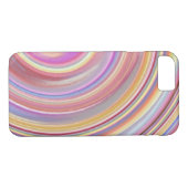 Abstract gekleurde Twist Art-achtergrond #22 Case-Mate iPhone Case (Achterkant (Horizontaal))