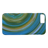 Abstract gekleurde Twist Art-achtergrond #25 Case-Mate iPhone Case (Achterkant (Horizontaal))
