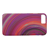 Abstract gekleurde Twist Art-achtergrond #29 Case-Mate iPhone Case (Achterkant (Horizontaal))